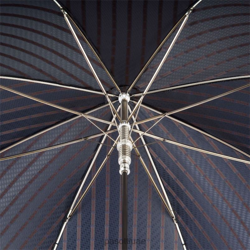 مظلة | 478 6279-3 n36 - مظلة بمقبض من الجلد الداكن PASOTTI Z446V154